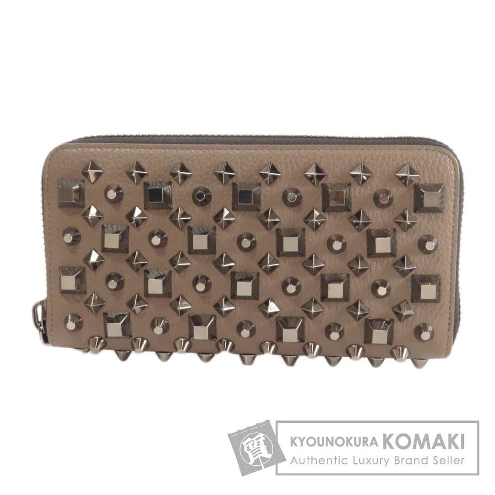 Christian Louboutin studded leather long Wallet